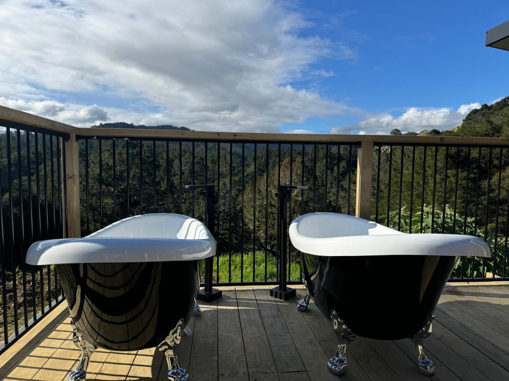 Te Mata Retreat Apartment Tapu Екстериор снимка