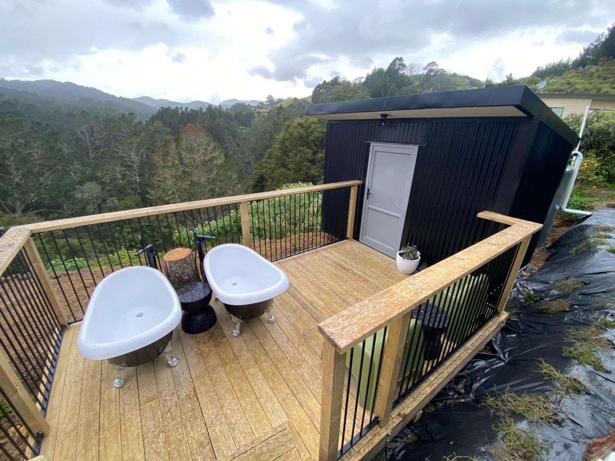 Te Mata Retreat Apartment Tapu Екстериор снимка